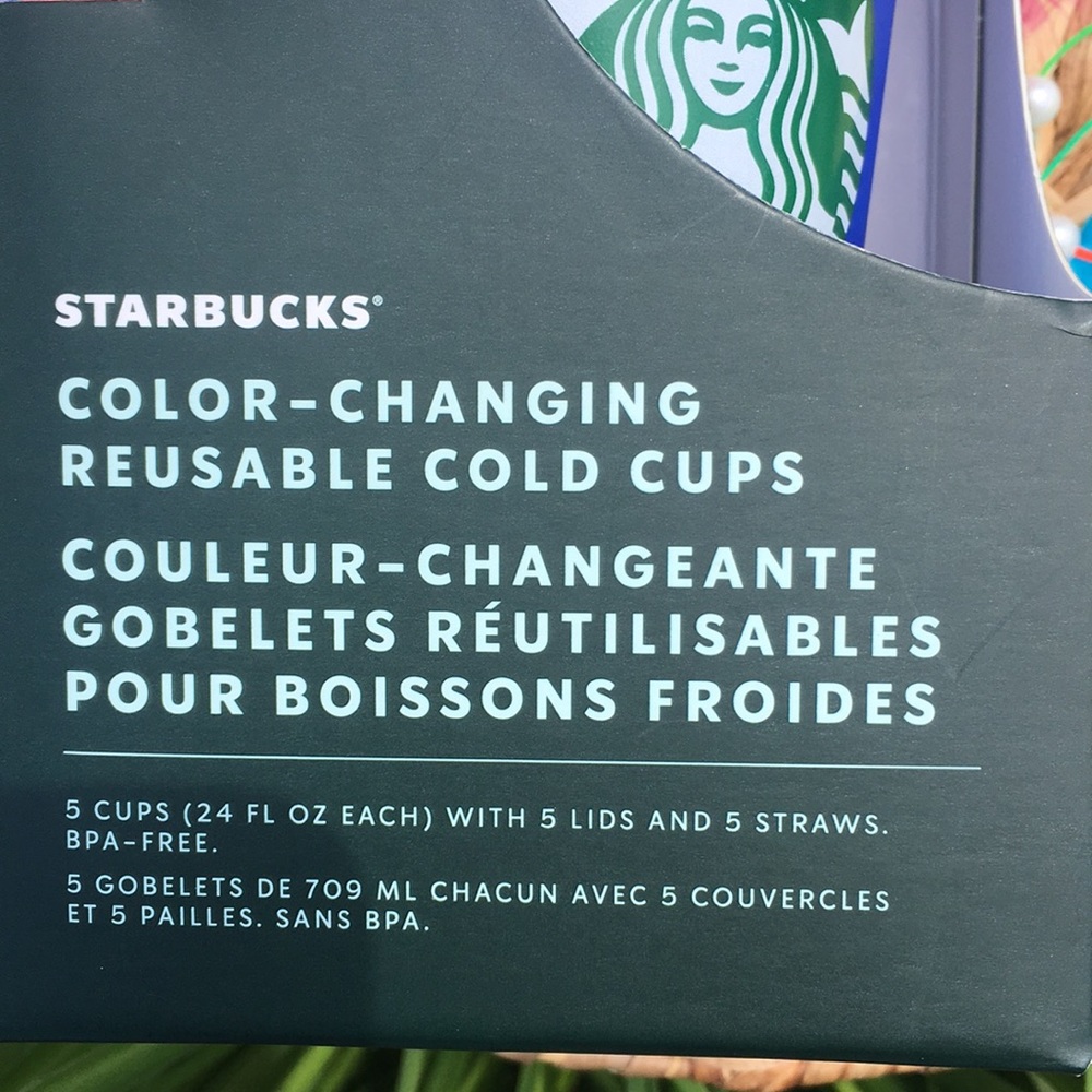 🌈Starbucks Color Changing 5 Pack Set🌈 - Picture 3 of 5
